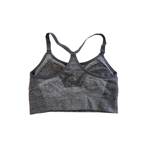 All in Motion Sports Bra Womens Size Medium Adjustable Straps Light & Dark Gray - Picture 2 of 4